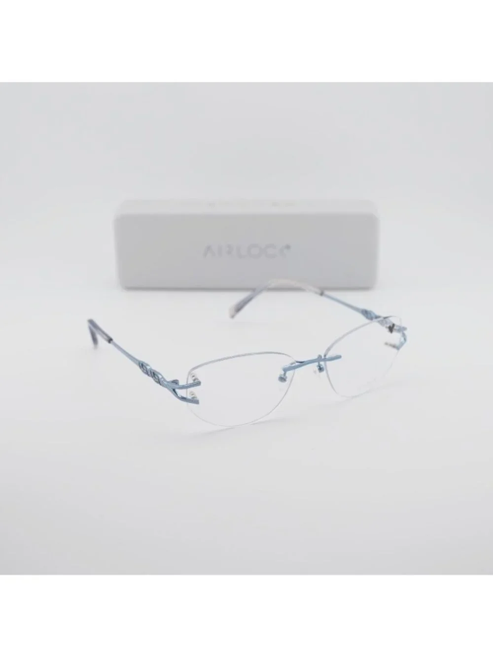 Airlock AIRLOCK JADE 201 407 Cat Eye Eyeglasses 52mm – Light Blue